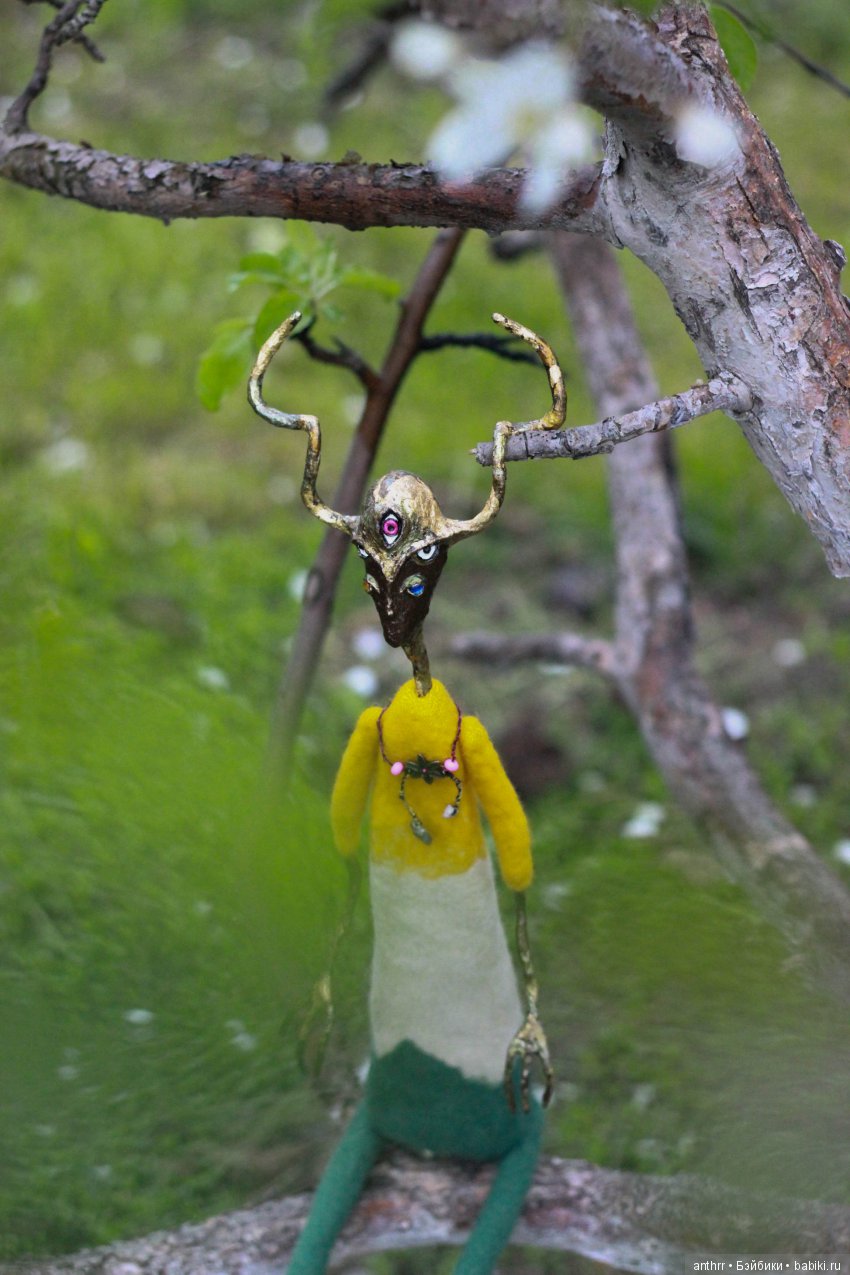 Идунн — Авторские куклы из шерсти (валяние): сухое (фото 6)