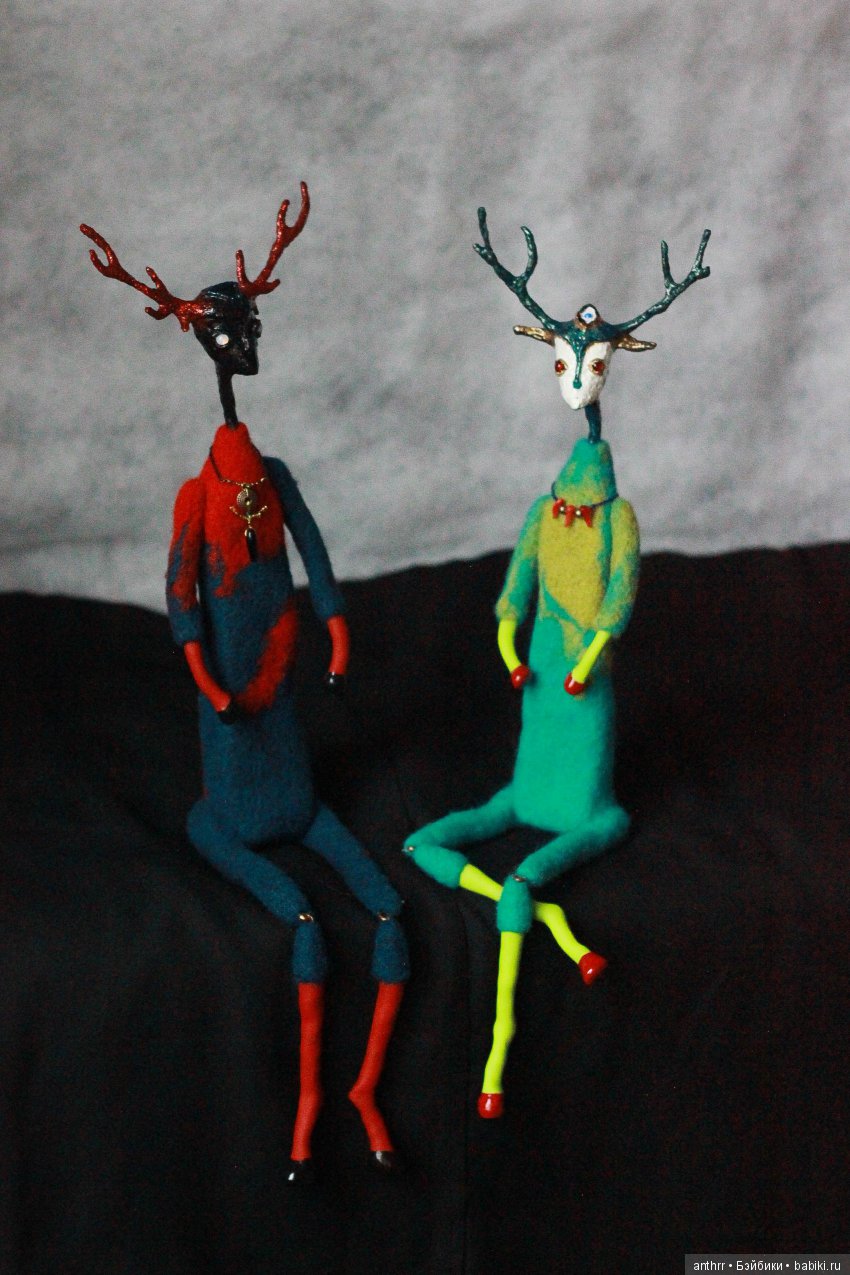 Va. Водный — Авторские куклы из шерсти (валяние): сухое (фото 6)