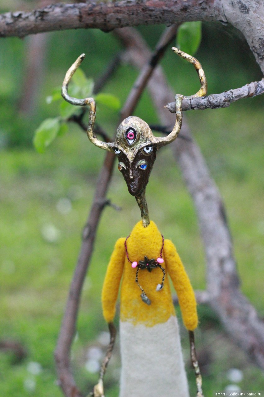 Идунн — Авторские куклы из шерсти (валяние): сухое (фото 8)