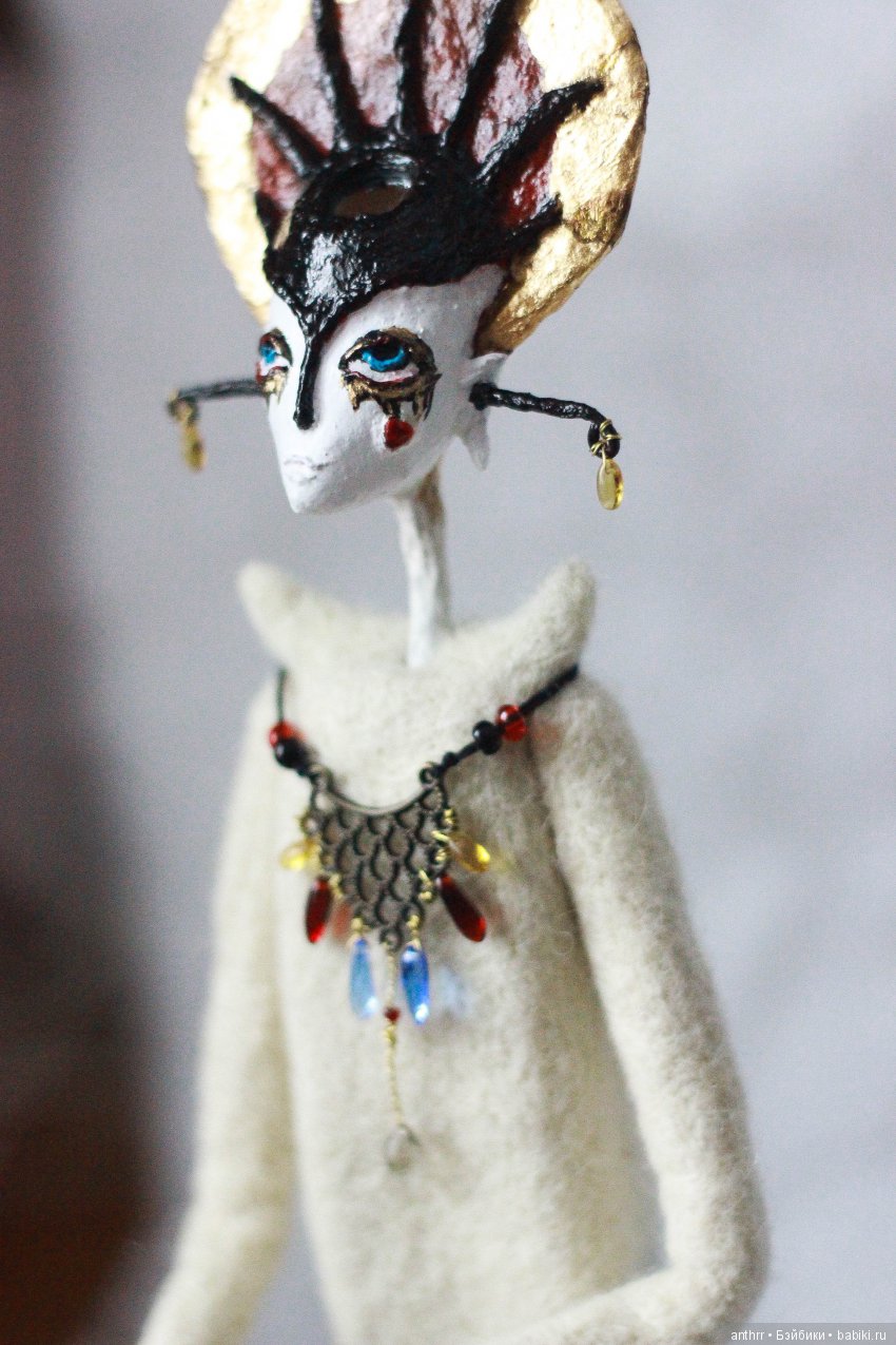 Авторские куклы из шерсти (валяние): сухое (фото 3)