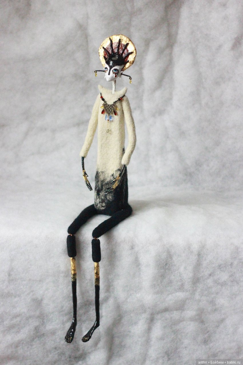 Авторские куклы из шерсти (валяние): сухое (фото 6)