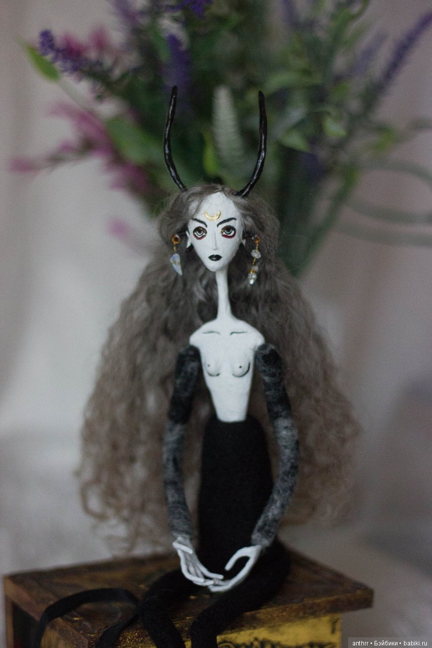 Интерьерные куклы. Лилит, Фавн (фото 8)