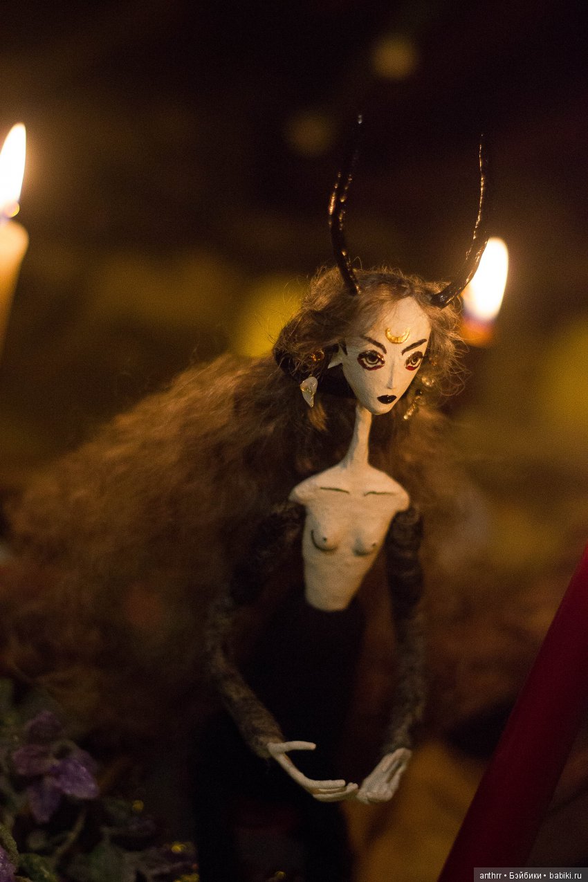 Интерьерные куклы. Лилит, Фавн (фото 3)