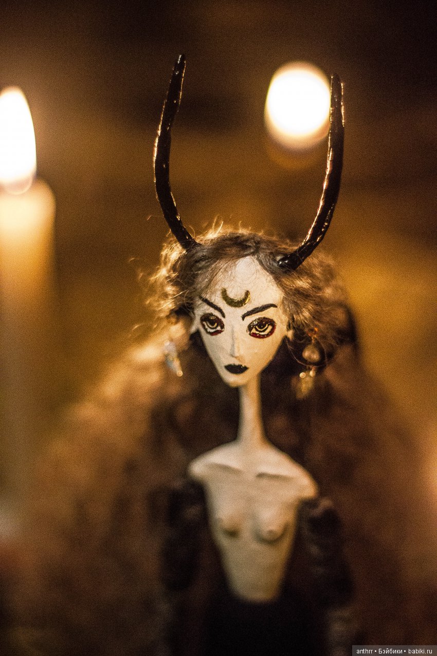 Интерьерные куклы. Лилит, Фавн (фото 5)