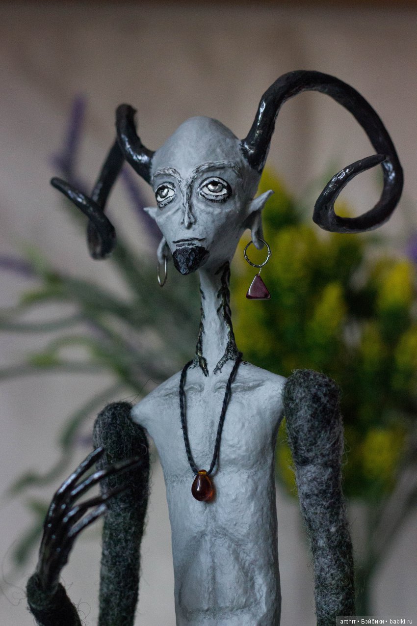 Интерьерные куклы. Лилит, Фавн (фото 10)