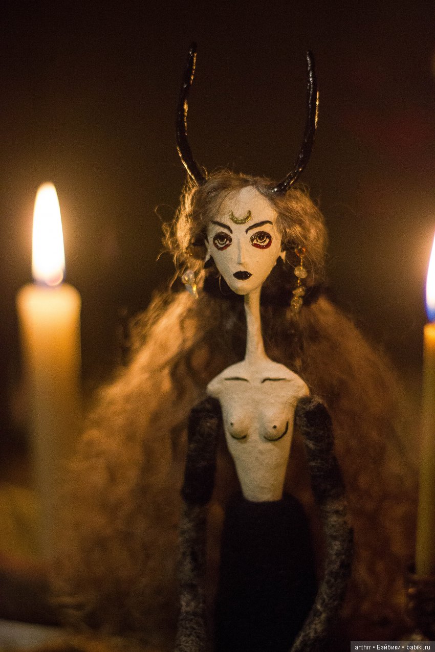 Интерьерные куклы. Лилит, Фавн (фото 2)