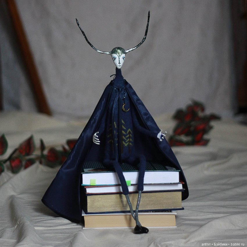 Сумеречный — Авторские куклы из шерсти (валяние): сухое (фото 10)