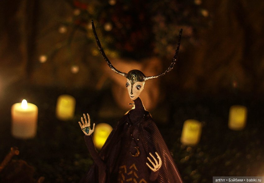 Сумеречный — Авторские куклы из шерсти (валяние): сухое (фото 2)