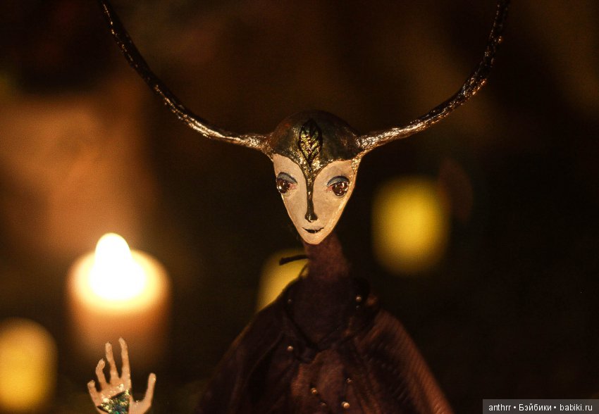 Сумеречный — Авторские куклы из шерсти (валяние): сухое (фото 3)