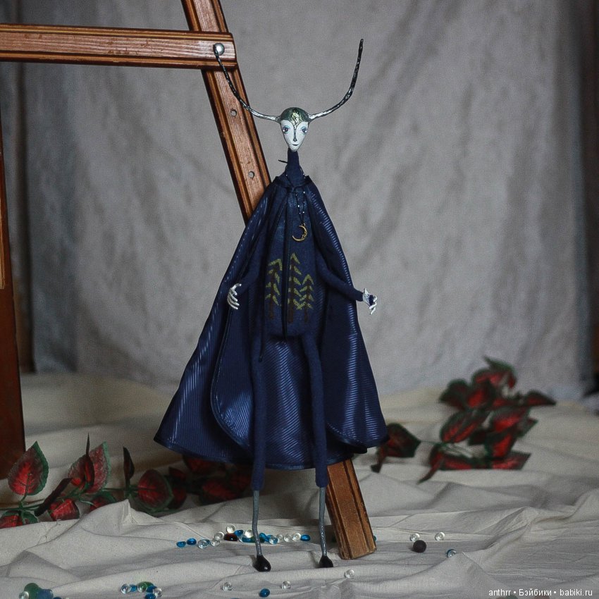 Сумеречный — Авторские куклы из шерсти (валяние): сухое (фото 7)