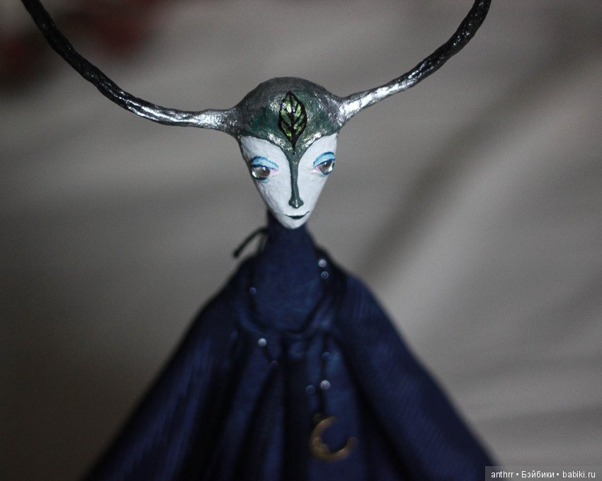 Сумеречный — Авторские куклы из шерсти (валяние): сухое (фото 9)