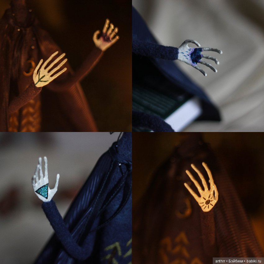 Сумеречный — Авторские куклы из шерсти (валяние): сухое