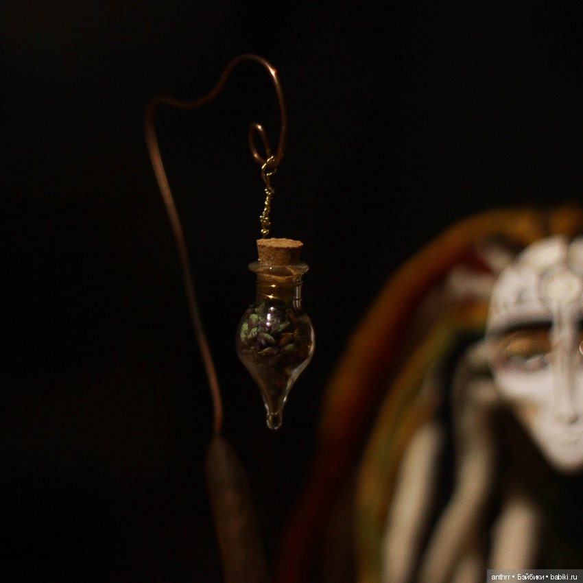 Лесной лекарь, Омут — Авторские куклы из шерсти (валяние): сухое (фото 4)