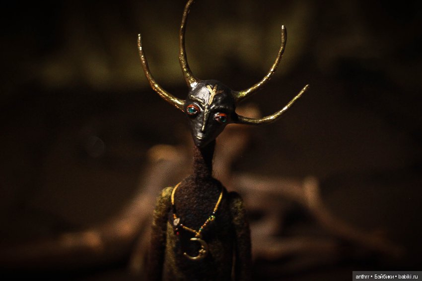 Лесной лекарь, Омут — Авторские куклы из шерсти (валяние): сухое (фото 10)