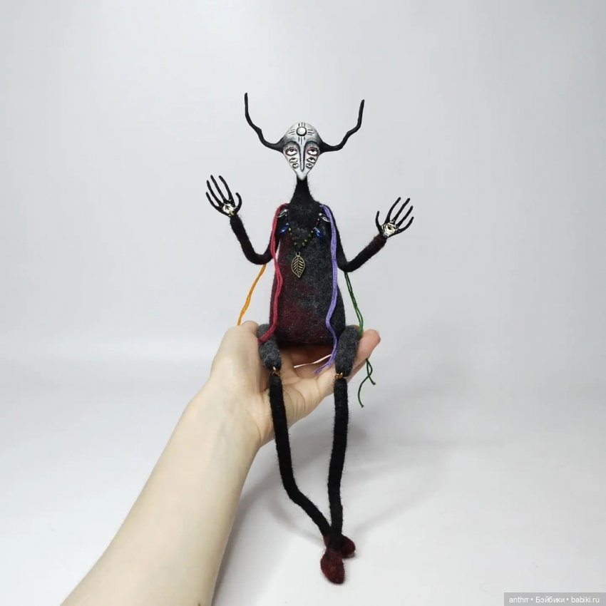 Подборка работ Куклы из шерсти и фигурки из папье-маше