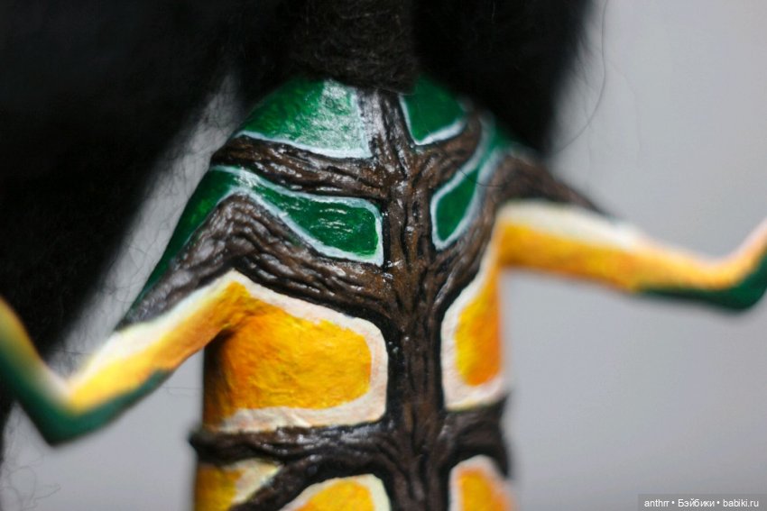 Подборка работ Куклы из шерсти и фигурки из папье-маше