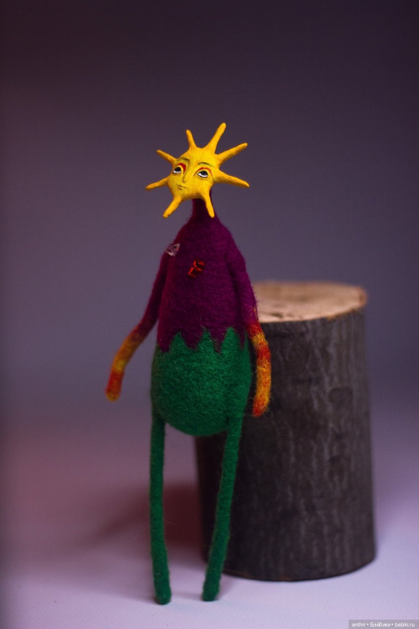 Подборка работ Куклы из шерсти и фигурки из папье-маше (фото 2)