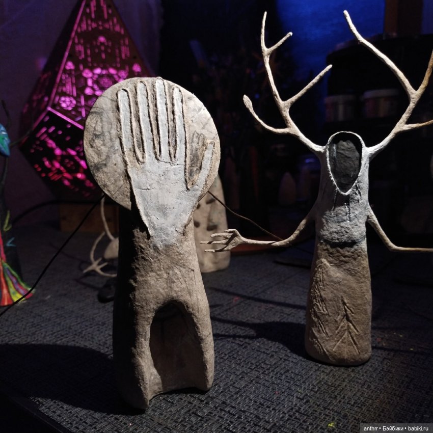 Подборка работ Куклы из шерсти и фигурки из папье-маше