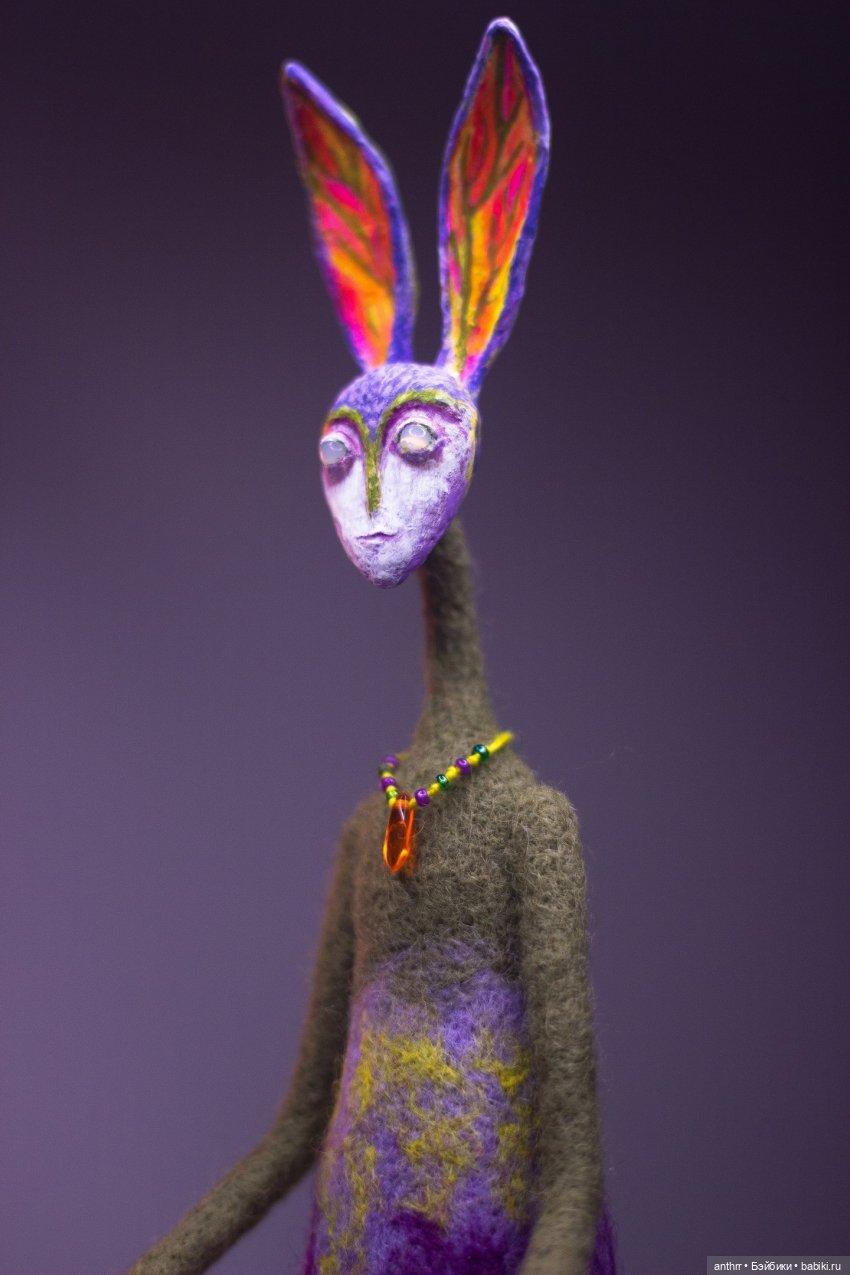 Подборка работ Куклы из шерсти и фигурки из папье-маше