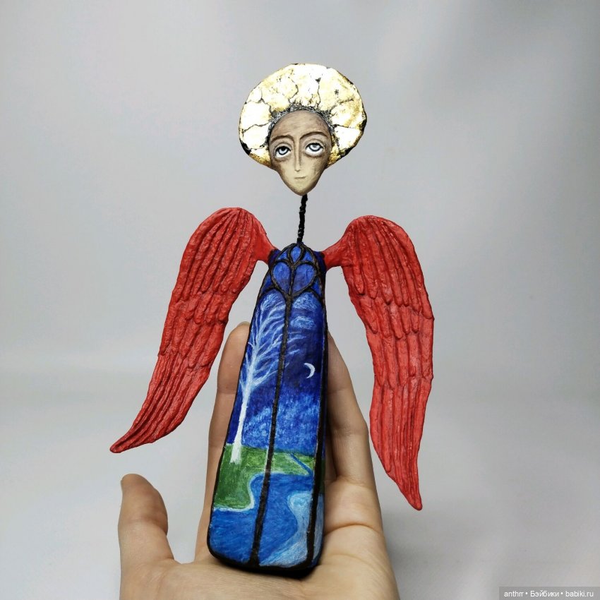 Подборка работ Куклы из шерсти и фигурки из папье-маше