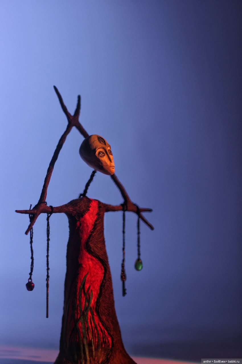 Подборка работ Куклы из шерсти и фигурки из папье-маше