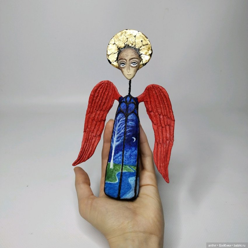 Подборка работ Куклы из шерсти и фигурки из папье-маше