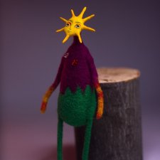 Подборка работ Куклы из шерсти и фигурки из папье-маше