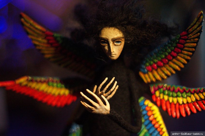 Подборка работ - Куклы из шерсти и фигурки из папье-маше (фото 9)