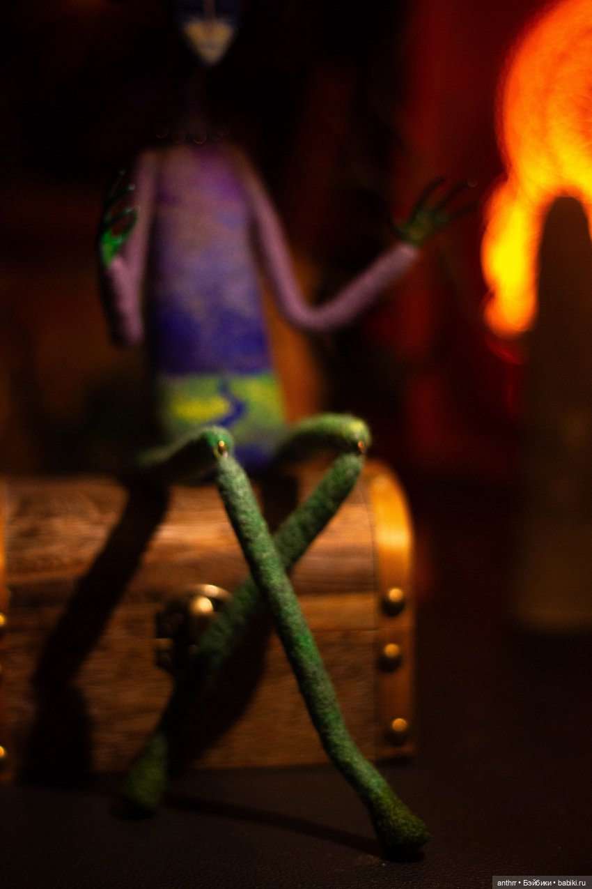 Подборка работ - Куклы из шерсти и фигурки из папье-маше (фото 2)