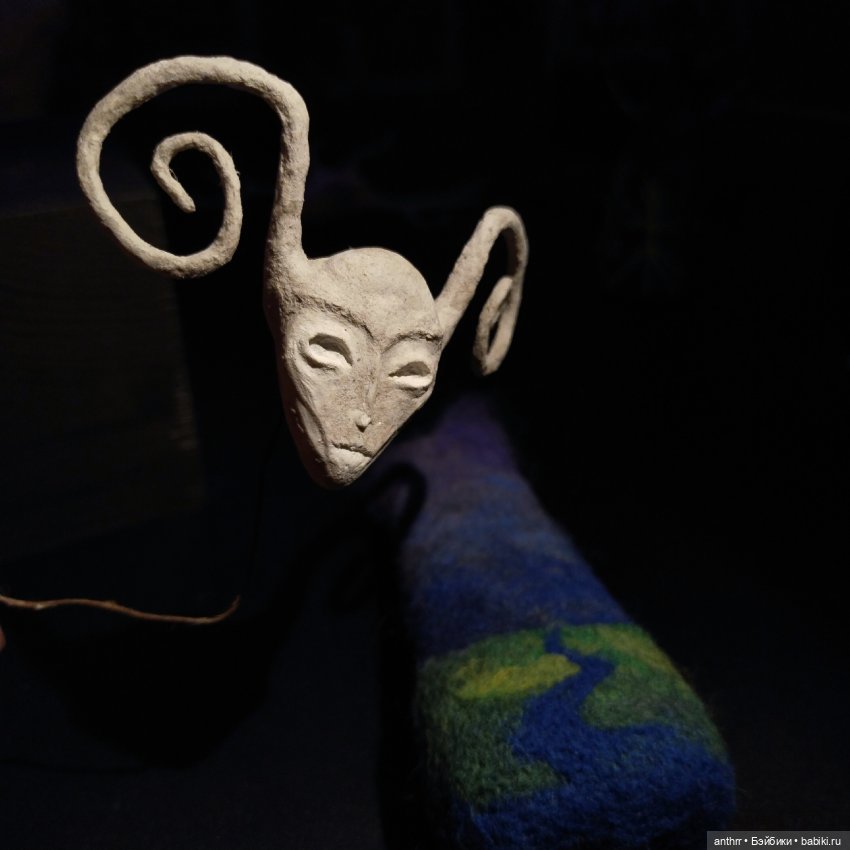 Подборка работ - Куклы из шерсти и фигурки из папье-маше