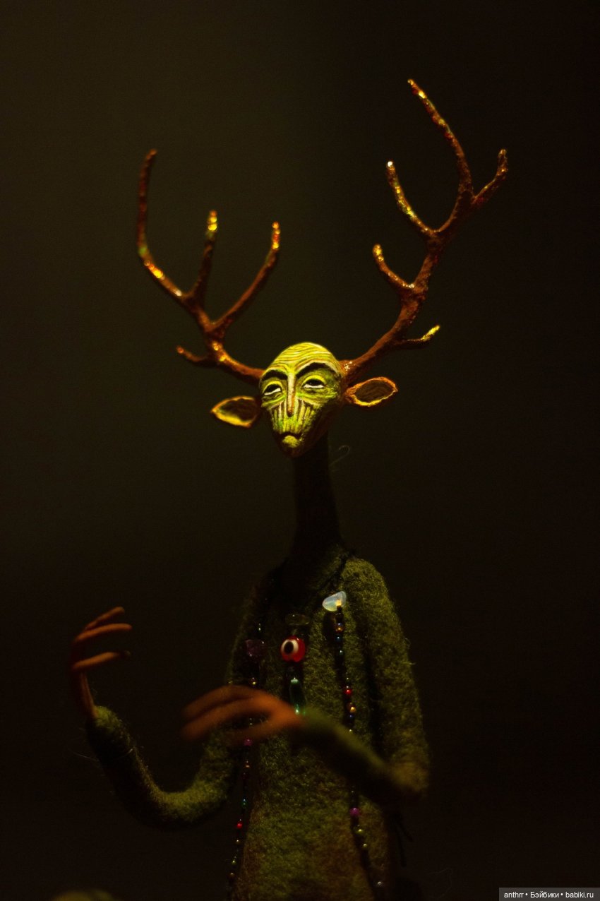 Подборка работ - Куклы из шерсти и фигурки из папье-маше (фото 6)