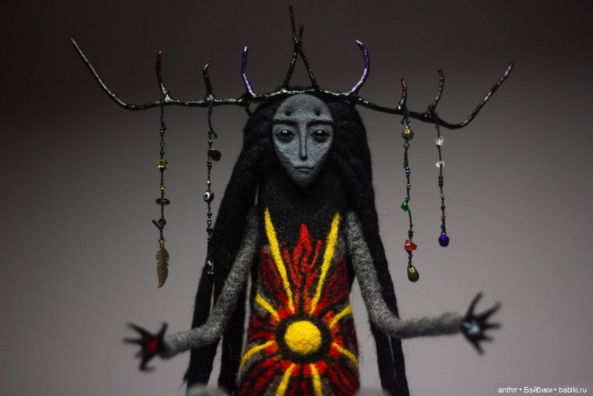 Подборка работ - Куклы из шерсти и фигурки из папье-маше