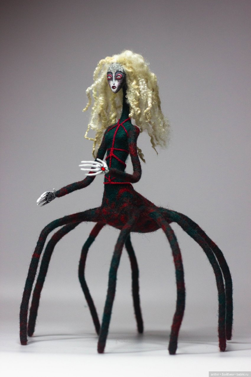 Подборка работ - Куклы из шерсти и фигурки из папье-маше (фото 10)
