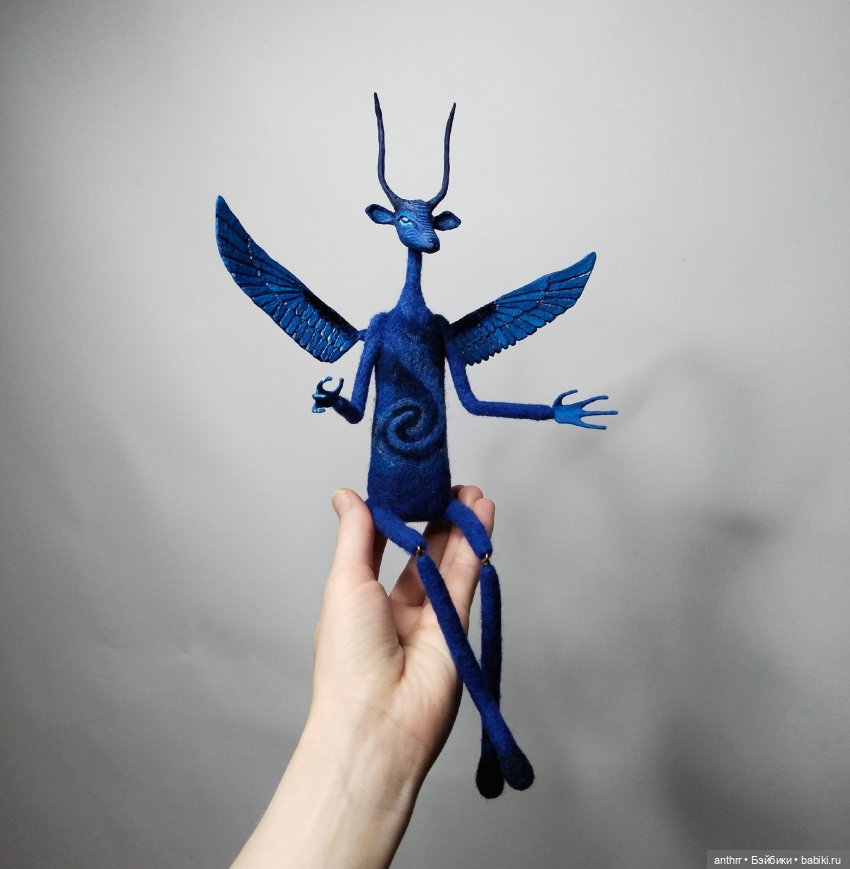 Подборка работ - Куклы из шерсти и фигурки из папье-маше