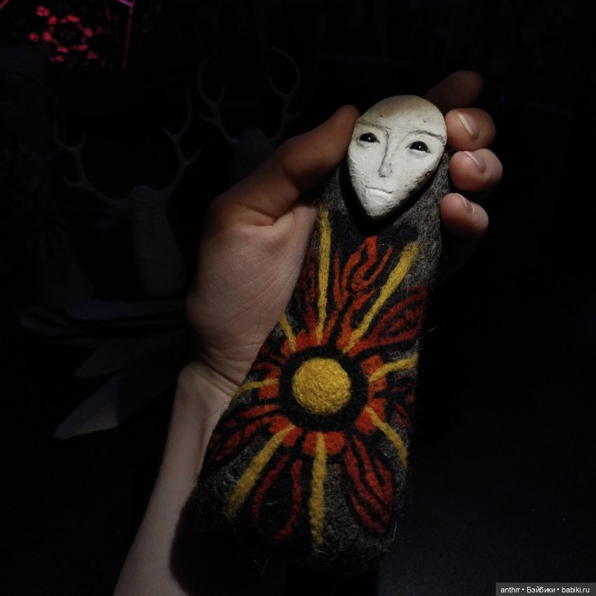 Подборка работ - Куклы из шерсти и фигурки из папье-маше