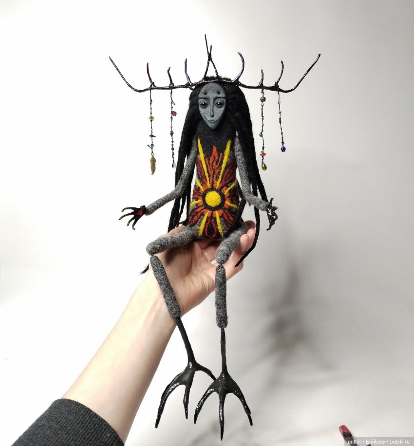 Подборка работ - Куклы из шерсти и фигурки из папье-маше