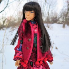 Mooqla, кукла Мукла Эльза - русская зима