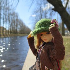 Питер в мае. Кукла бжд Milim Кристалл