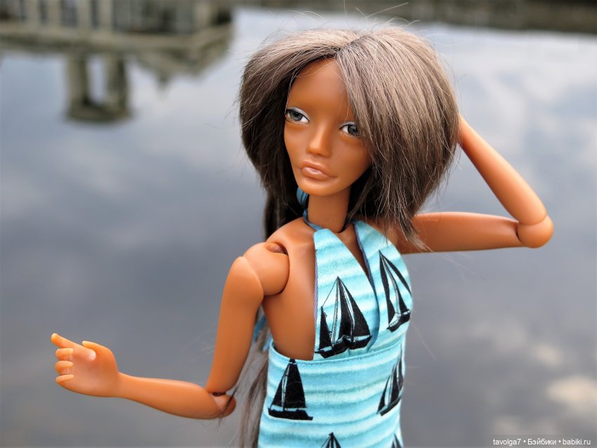 "Регата". Платье для mooqla (фото 3)