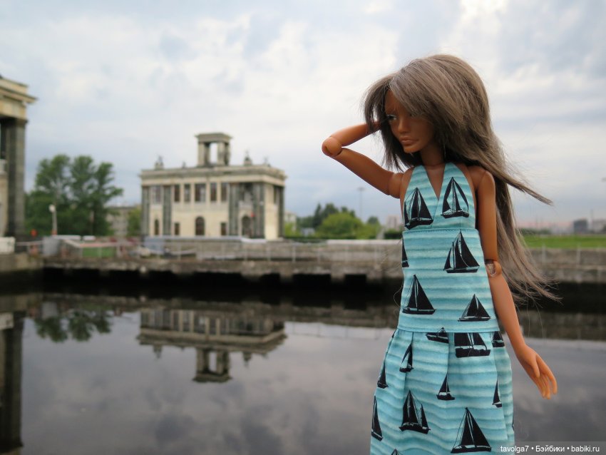 "Регата". Платье для mooqla (фото 10)