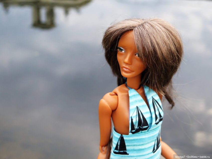 "Регата". Платье для mooqla (фото 2)