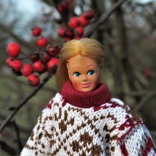 Винтажная Dinah-Mite от Mego Corp 1970х.