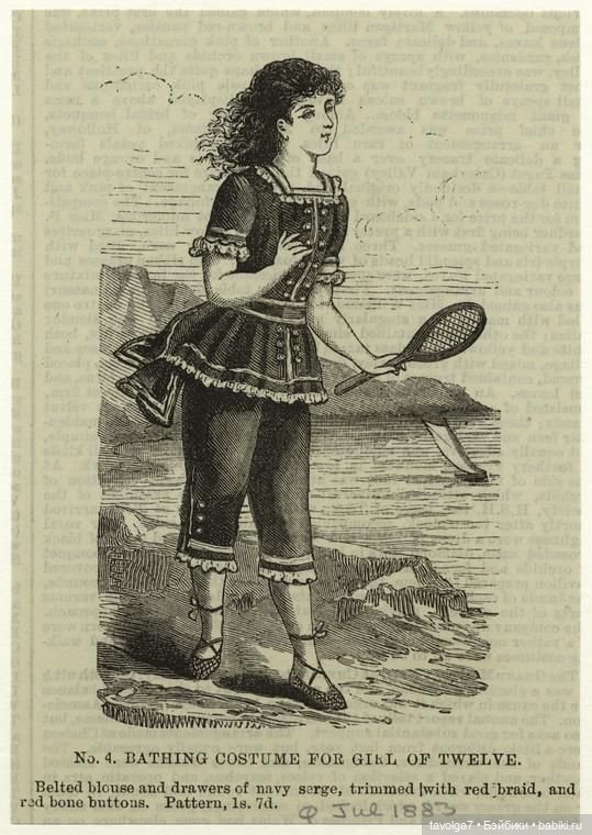 Морской стиль в детской моде конца XIX-начала ХХ века (фото 5)