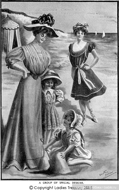 Морской стиль в детской моде конца XIX-начала ХХ века (фото 10)