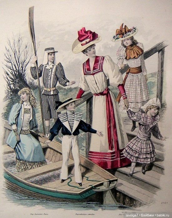 Морской стиль в детской моде конца XIX-начала ХХ века (фото 3)