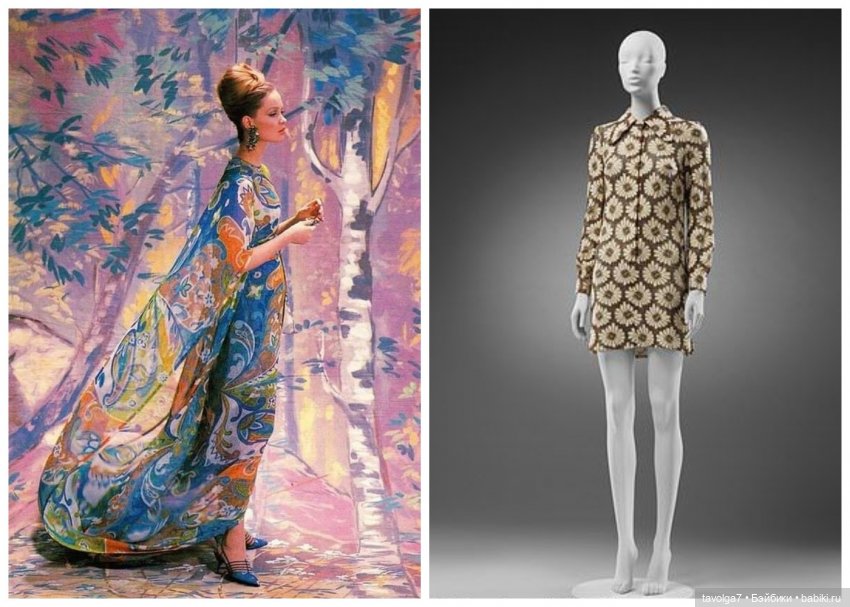 12 коллажей по моде 1960х