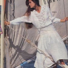 Летняя мода 1980х.