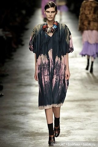 Индиго и коричневый осени