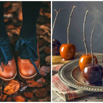 Октябрь - Каштаны - Свитера