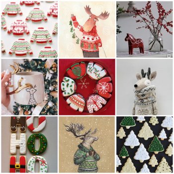 Хюгге, хипстеры и олени со свитерами.